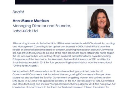 Ann-Maree Morrison in Qantas Press